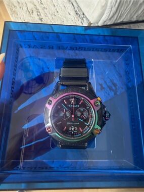 Versace Black Box with Gold Logo